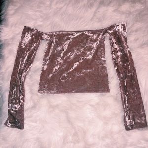 Kendall & Kylie Crop Top - Muave